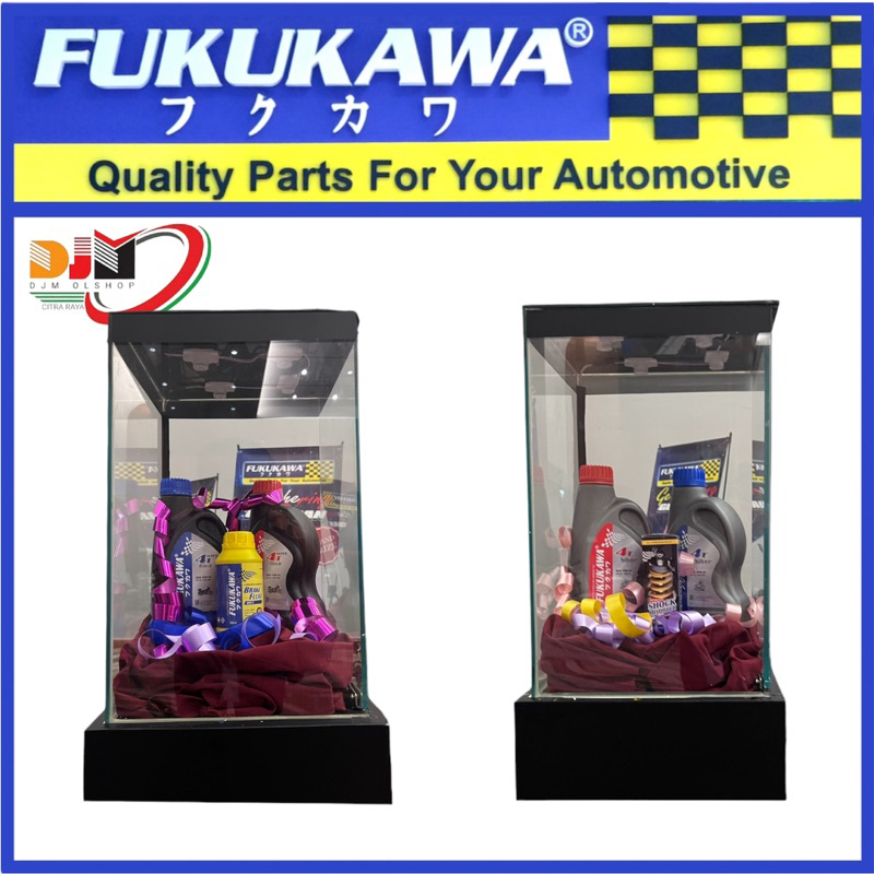 Oil Mesin Fukukawa 4T Silver SAE 20W-50 API SJ JASO MA 1Liter Oli Asli For Motor Sport