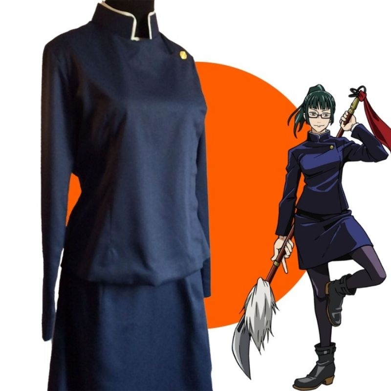 KOSTUM COSPLAY ZENIN MAKI (JUJUTSU KAISEN)