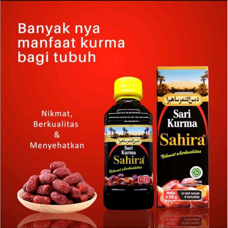 Sari kurma sahira sari kurma terbaik 335gr