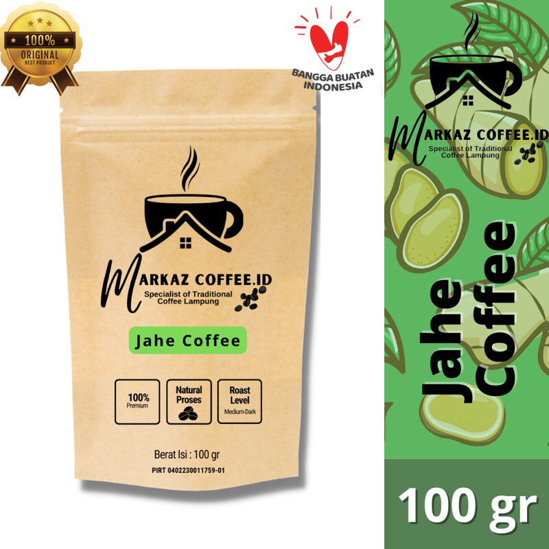 

markazcoffee.id Jahe Coffee Fine 100% Asli