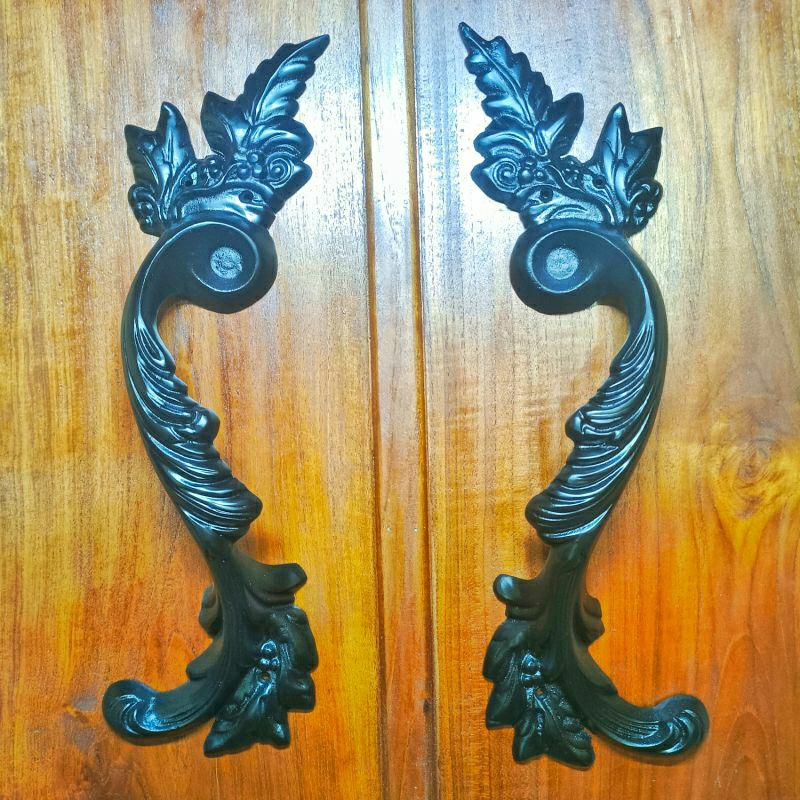 Handle pintu rumah / Gagang pintu antik Black Dof