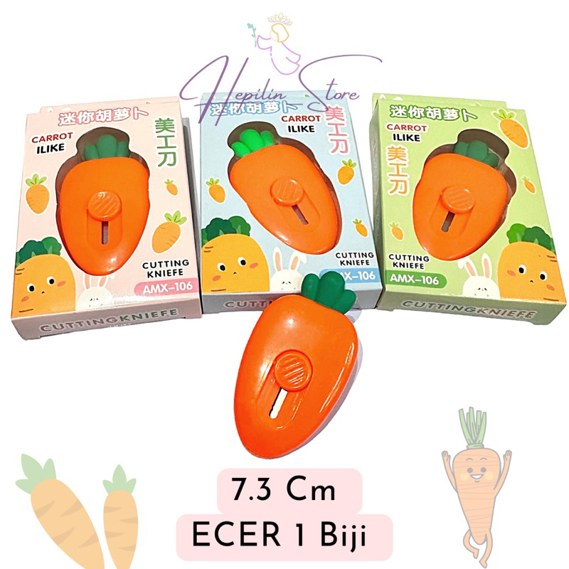 

Cutting Knife Carrot / Cutter Kecil Unik Bentuk Carrot ECER 1 Biji / Cutter Bentuk Wortel