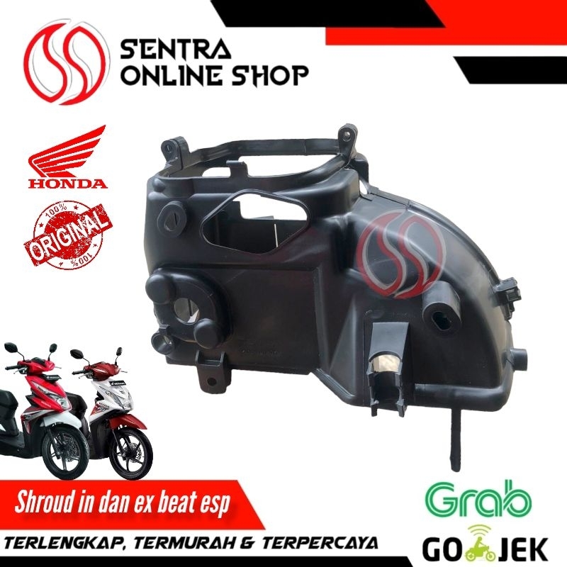 Shroud inlet dan shroud exhaust cover blok beat scoopy vario 110 fi esp original