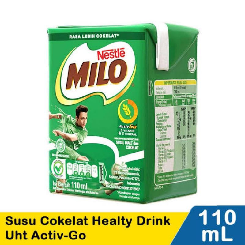 

susu milo 110 ml ecer