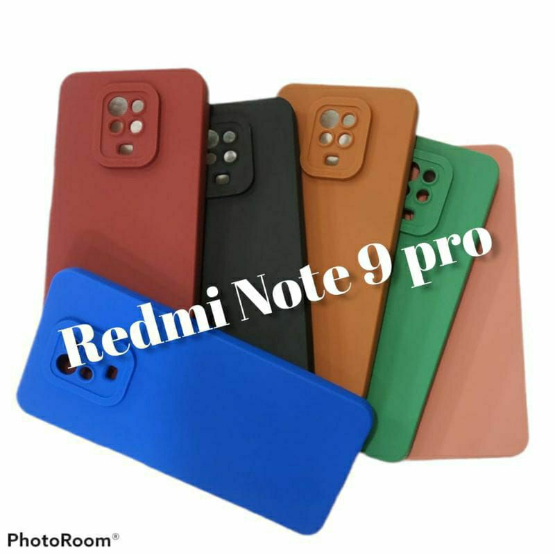 SOFTCASE PRO CAMERA REDMI NOTE 9 PRO CASE MACARON REDMI NOTE 9 PRO