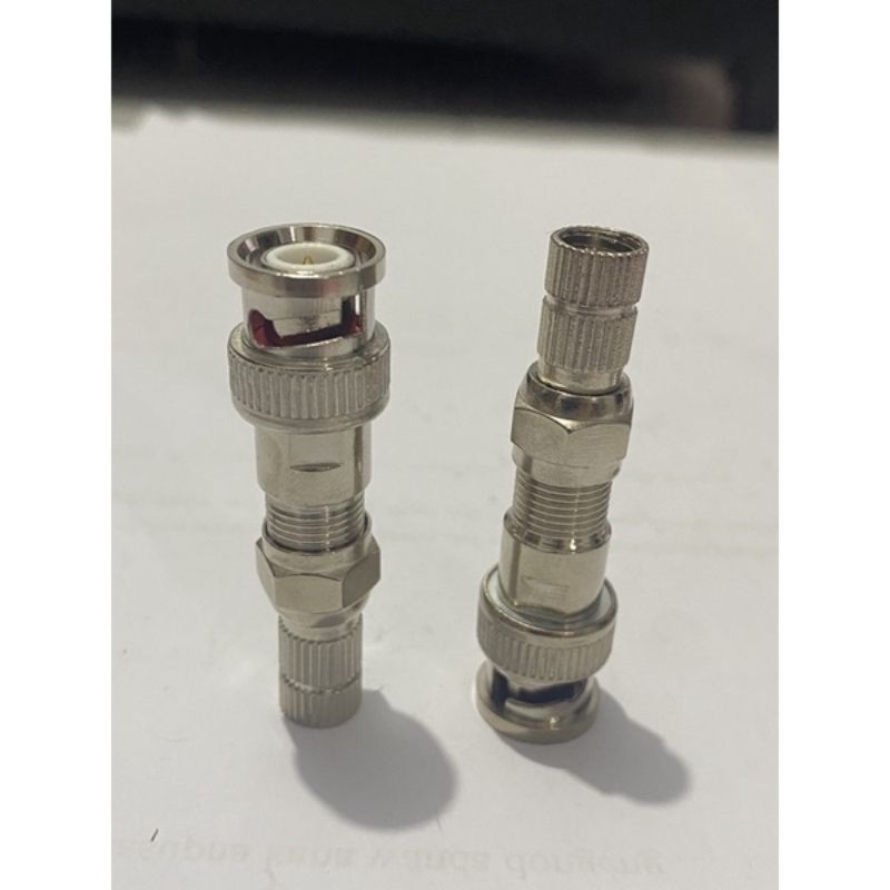 jack connector Bnc cctv asli taiwan