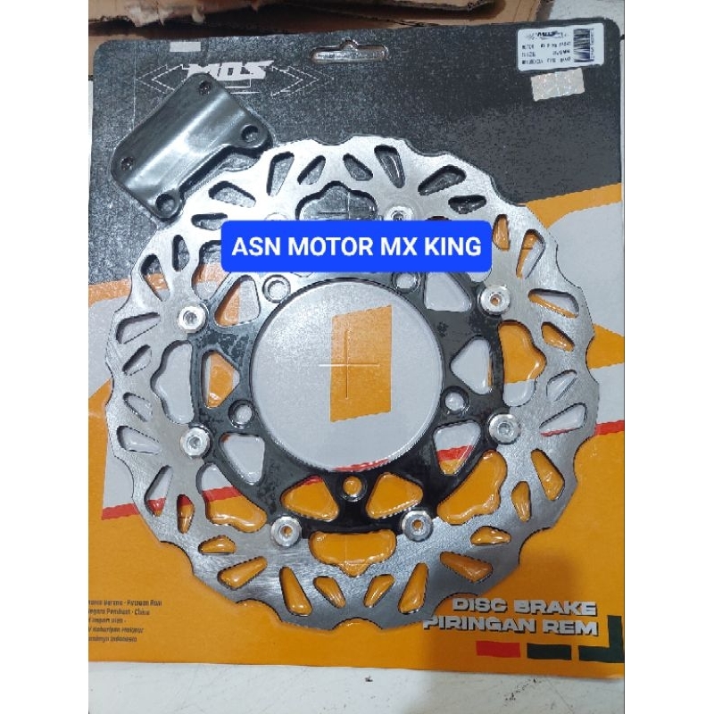 Piringan cakram depan MX King ukuran standart dan 300 mm Ride it