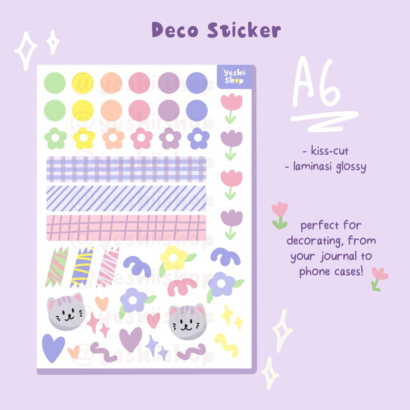 

Deco Sticker by Yeshiishop / Decoration / Stickers / Journal