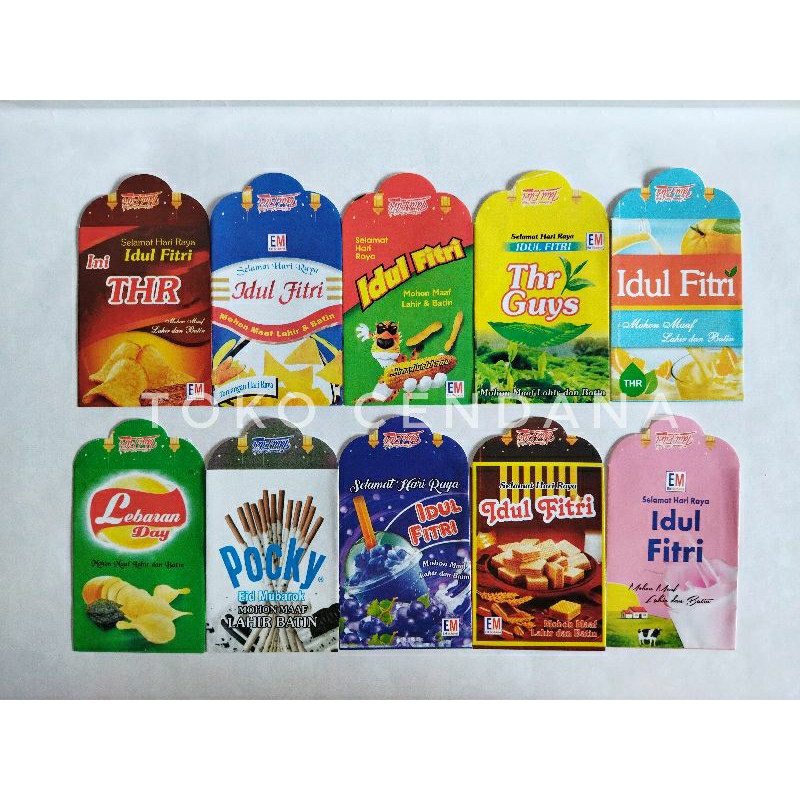 

Amplop THR Lebaran Medium Isi 10PC
