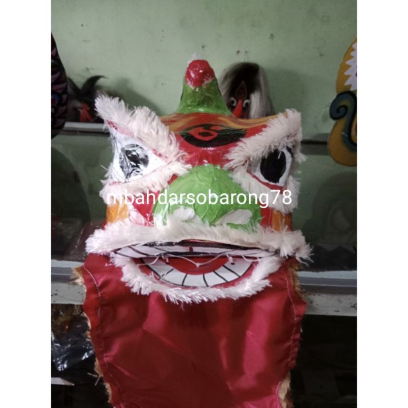 Barongsai anak murah diameter 25 cm, barongsai murah, barongsai