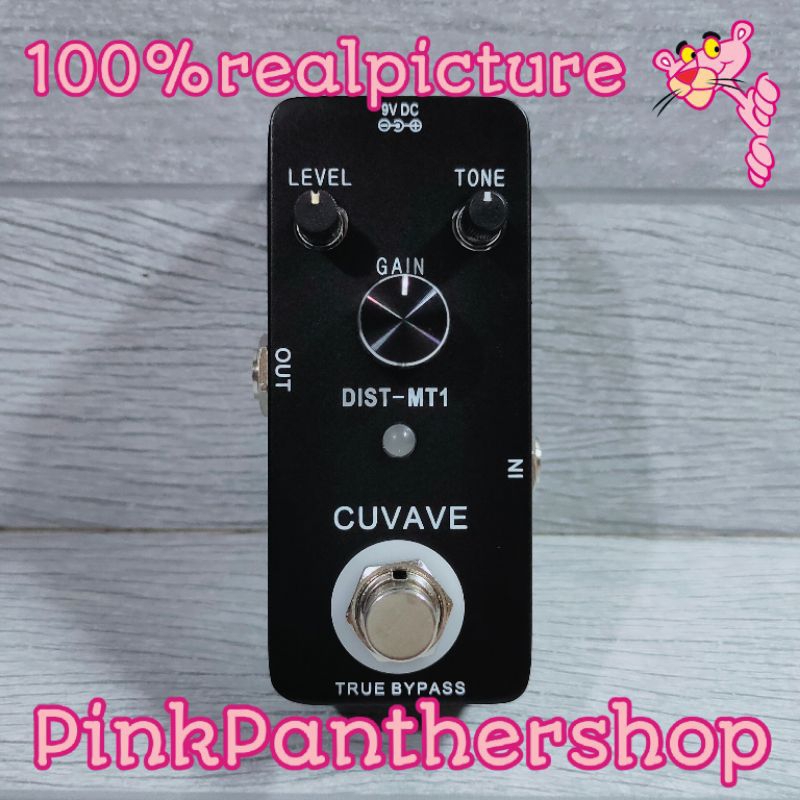 Efek Gitar Cuvave DIST MT-1 Ultra Metal Zone Distortion Pedal Distorsi