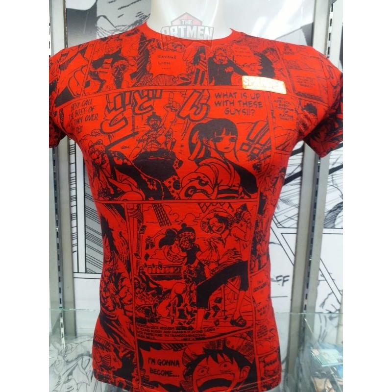 The Artmen - Kaos Komik One Piece Merah