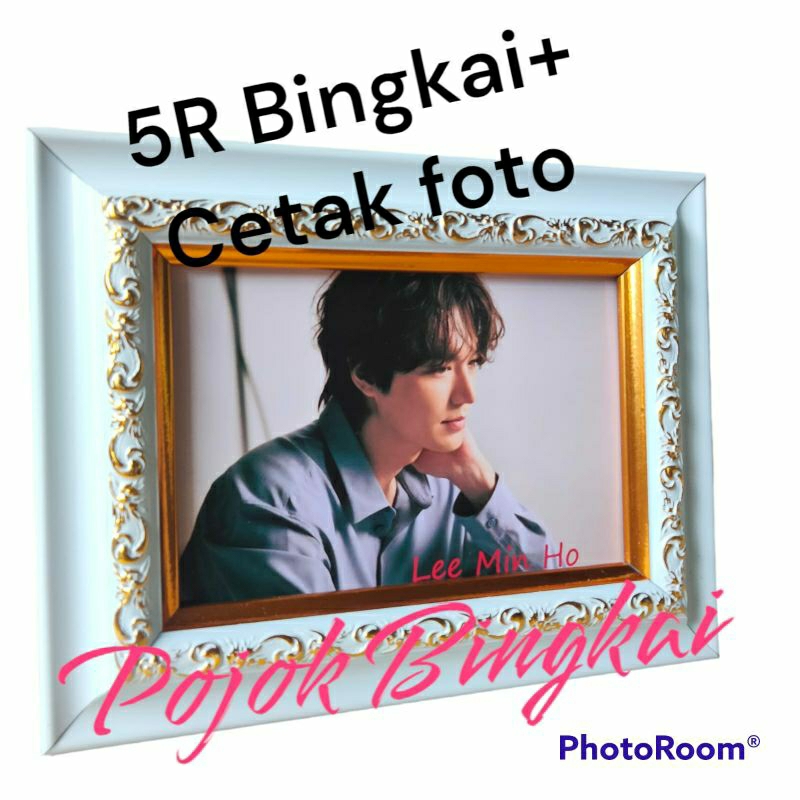 Cetak foto 5R + Bingkai / cetak foto bingkai / bingkai minimalis / paket cetak foto paket bingkai dan cetak foto