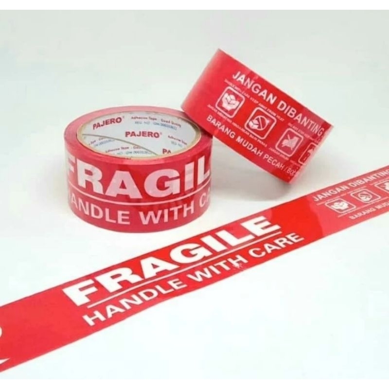 

Isolasi lakban fragile 50 yard