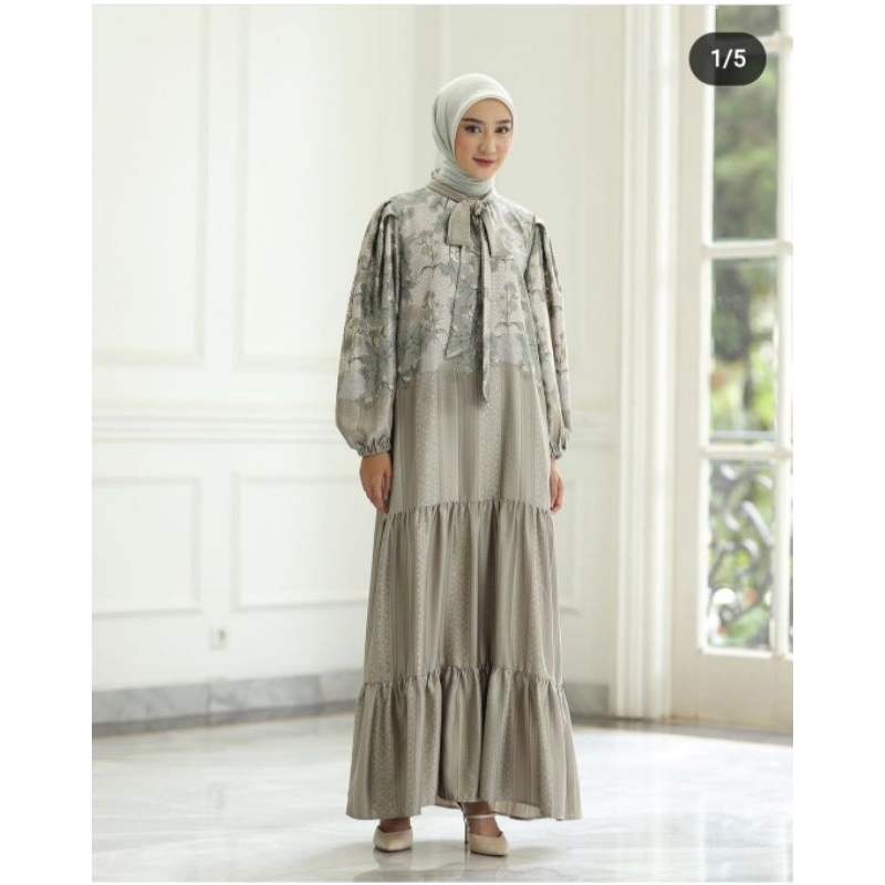 DAYAMIRA DRESS DAMAR KOKO SAGE BY GEULIS