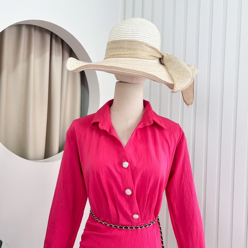 DRESS COOKIES INCLUDE BELT CHAIN FASHION WANITA IMPORT BANGKOK