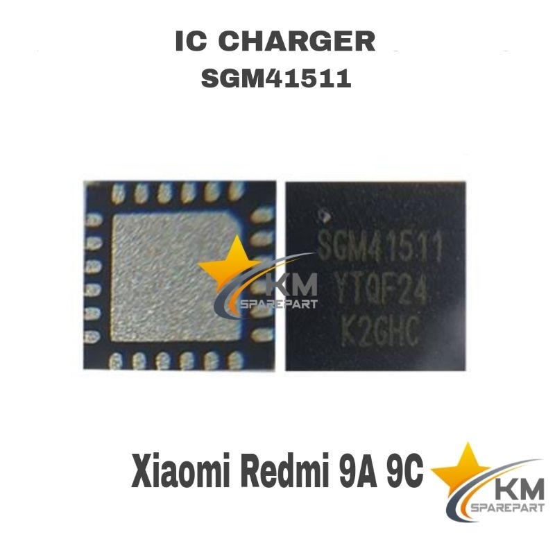 IC CHARGER SGM41511 XIAOMI REDMI 9A 9C