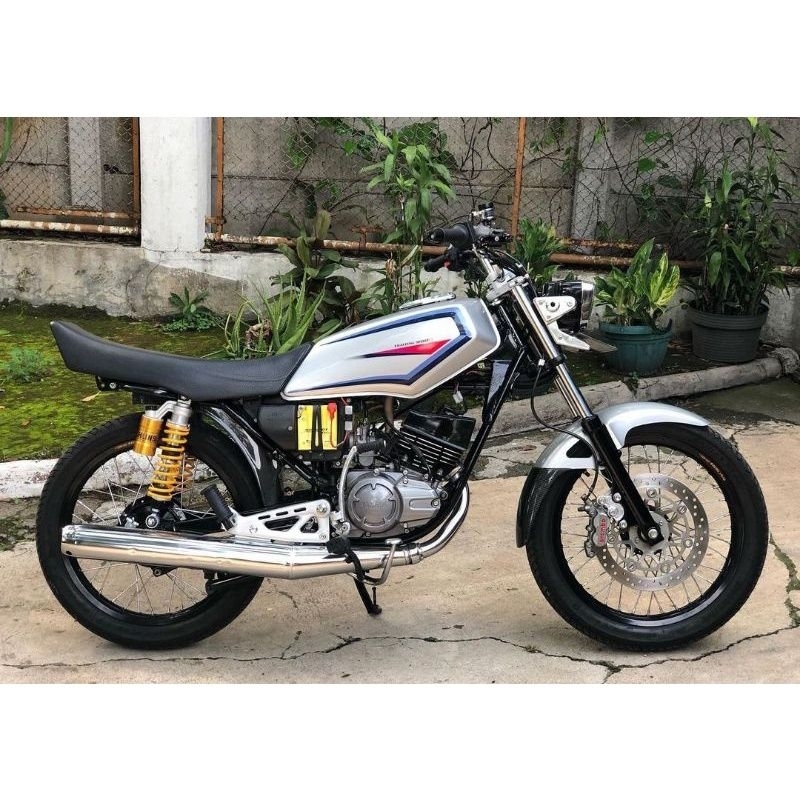 STRIPING ORI YAMAHA RX KING 2001 silver LIS STICKER DECAL RX KING STANDAR RX KING 2001