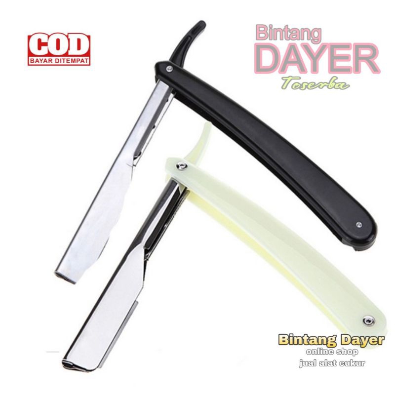 Razor pisau cukur lipat cukur kumis jenggot