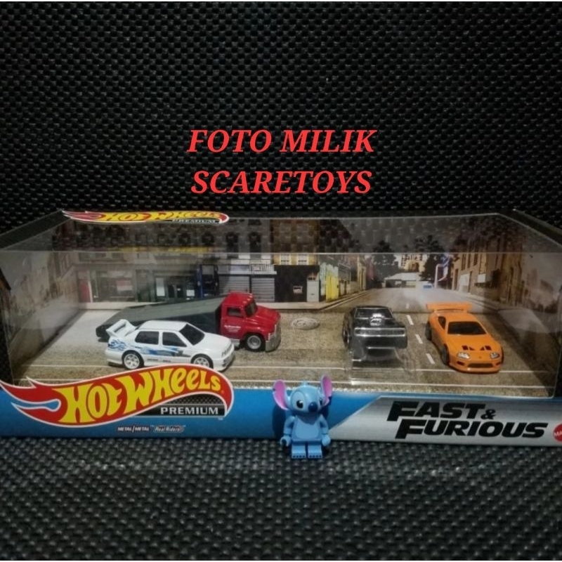 hot wheels fast and furious premium boxed box set Diorama fast furious