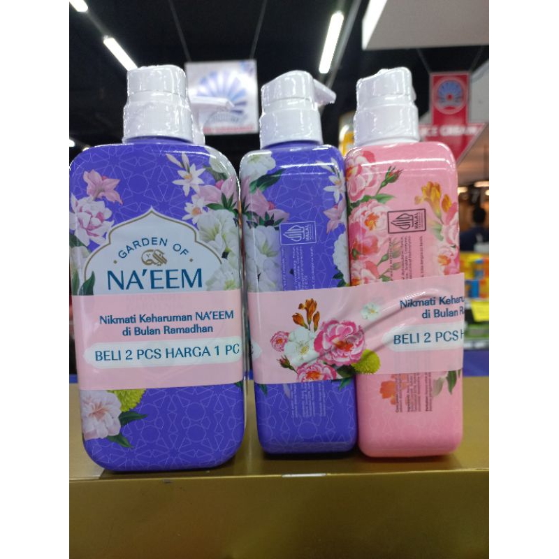 Naeem Body wash 480 ml Beli 1 Gratis 1 varian random