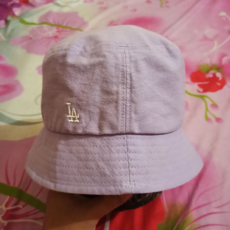Topi Bucket Hat MLB LA Second Import