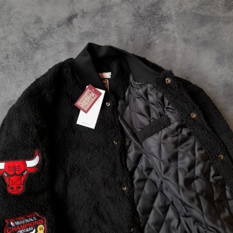 SHERPA JAKET CHICAGO BULLS FULLTAG &amp; LABEL