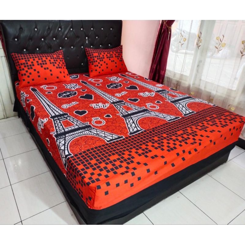 SPREI 180X200 160X200 GRATIS 2 SARUNG BANTAL GULING TIDUR SEPREI AESTHETIC MOTIF KARAKTER MURAH