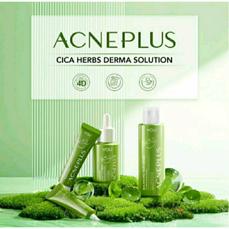 YOU AcnePlus Skin Defense Moisturizer 25gr | Acne Spot Care | Acne Serum | Acne Toner