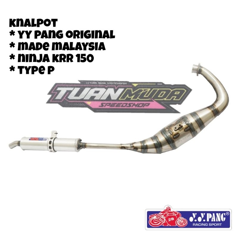 knalpot yypang kawasaki ninja R RR type p original