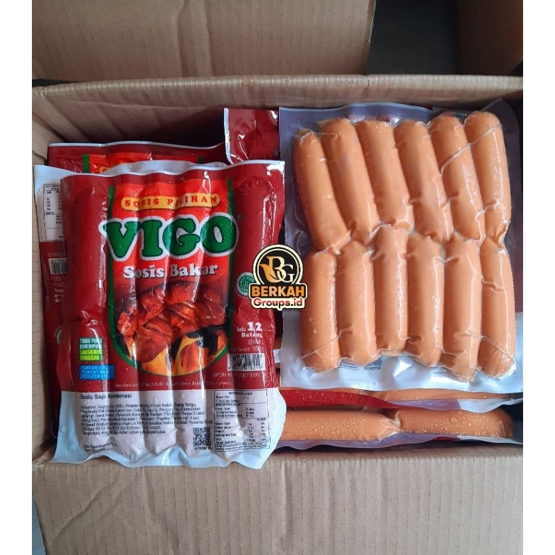 

Vigo Sosis Bakar isi 7pcs - 12pcs - 24 pcs