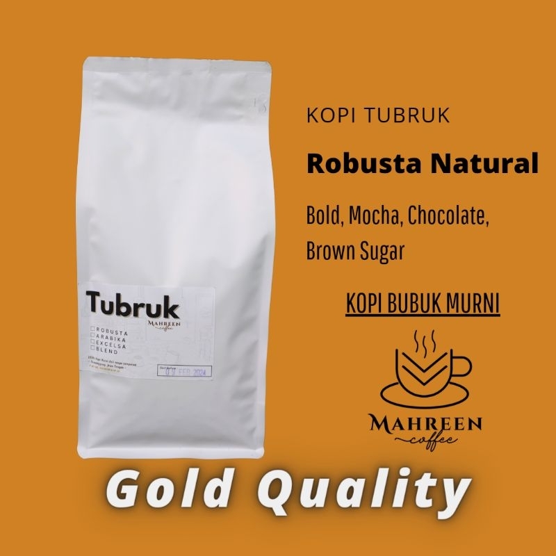 

Kopi Tubruk Robusta Temanggung Bubuk 500g