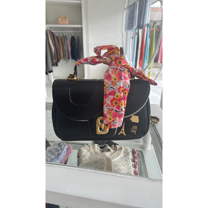 Buttonscarves alma bag Emily in paris medium