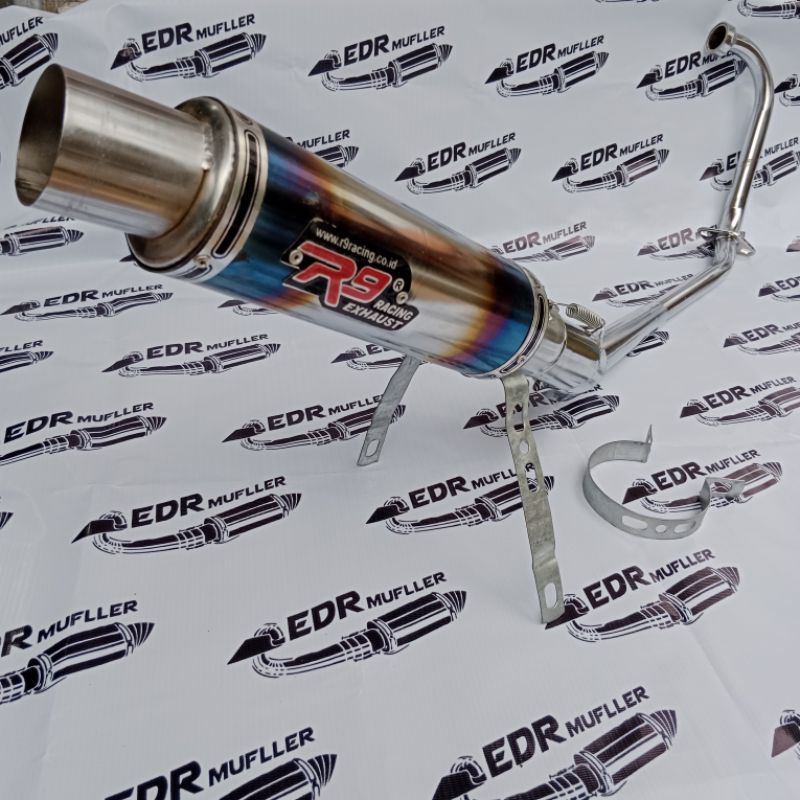 Knalpot Racing R9 buat motor satria fu Jupiter mx new/old