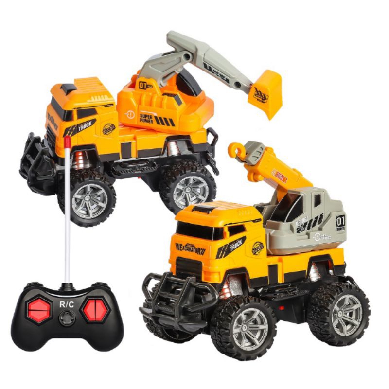 Mainan RC Truk Offroad Excavator Remote Control 707 Q3