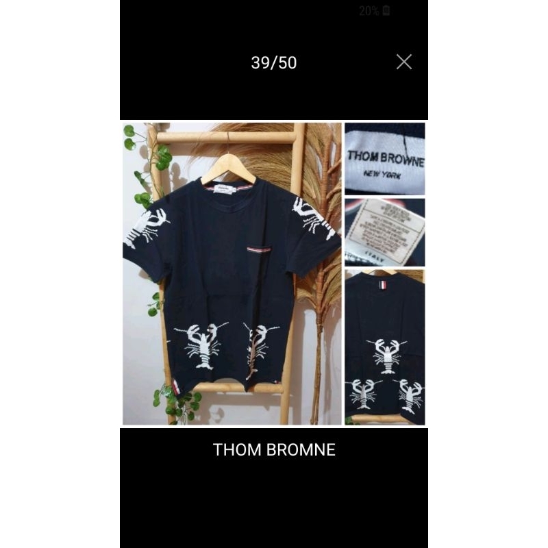 Thom Browne italy tshirt kaos