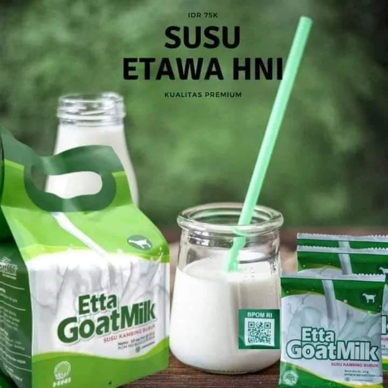 

Susu Kambing Etawa HNI (Etta Goat Milk)