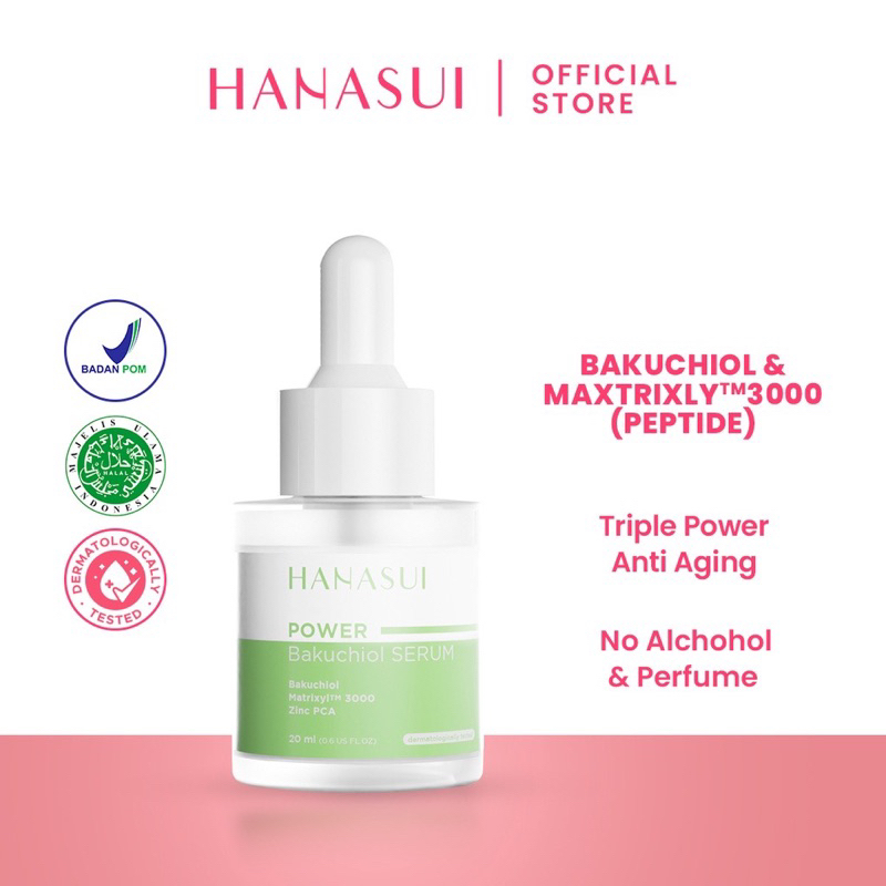 Hanasui power bakuchiol serum