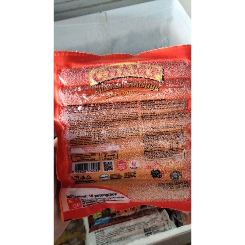 

champ sosis ayam