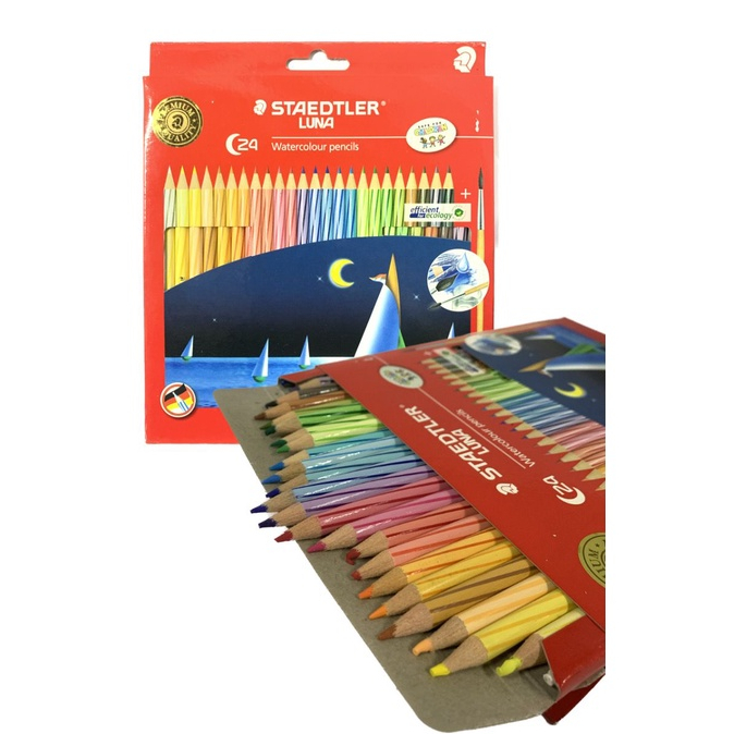 

Pensil Warna Staedtler Luna 24 warna, 12 warna