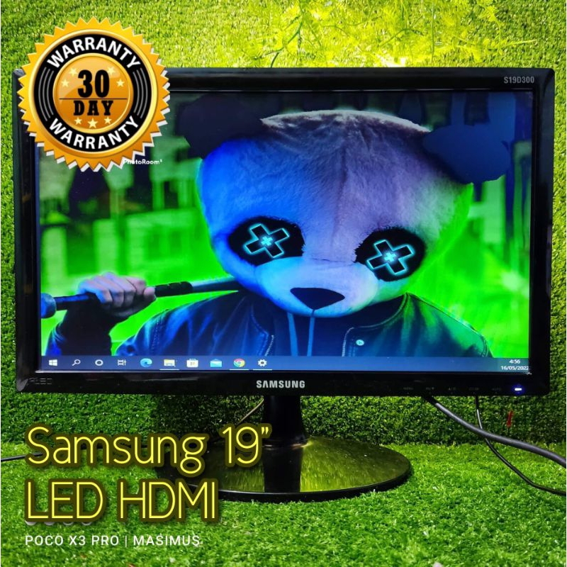 LED Monitor Komputer Samsung 19inch wide S19D300HY