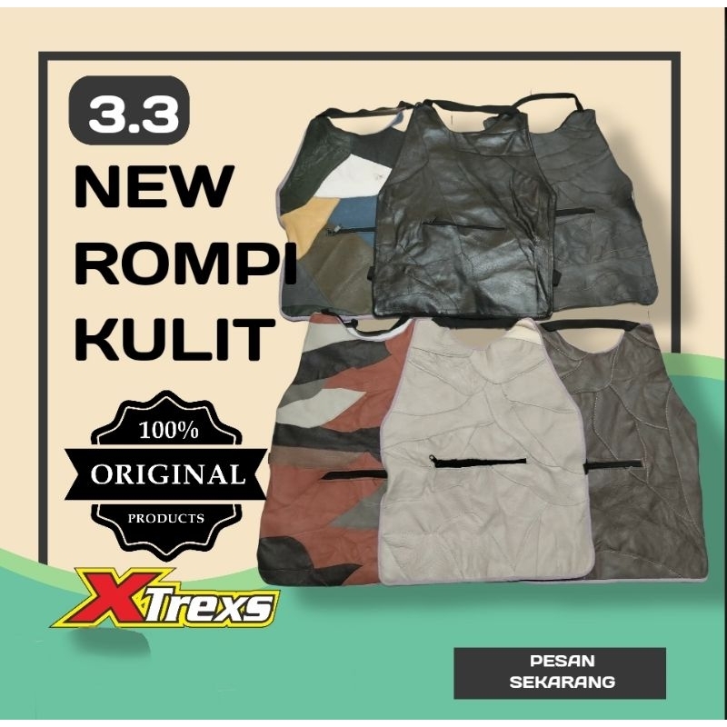 pelindung dada / Rompi Motor / Pelindung Dada / Body Protector KULIT