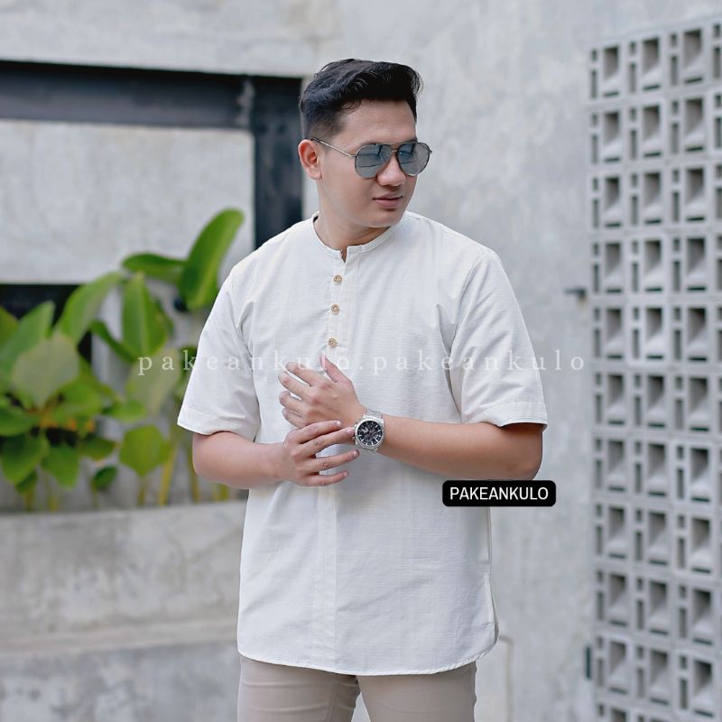 Koko Kemal Kurta Lengan Pendek Reguler