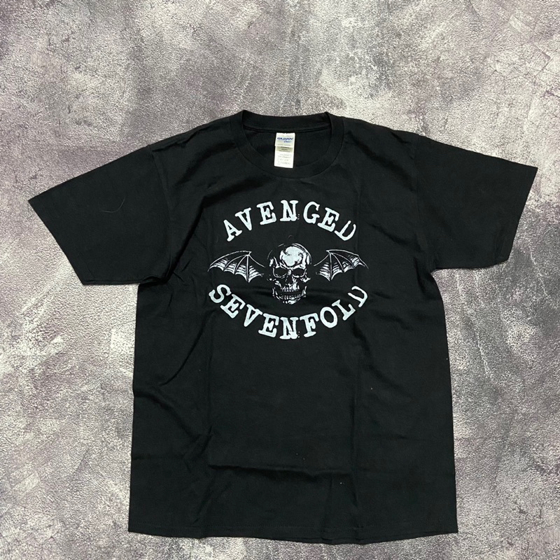 kaos band avenged sevenfold kaos second tshirt band