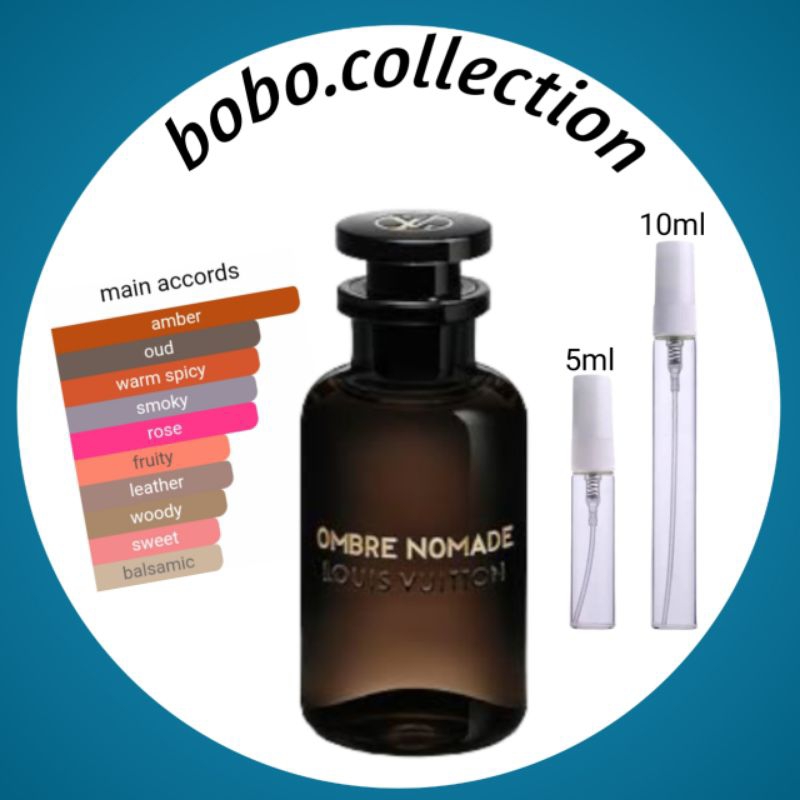 Parfum Original Decant Louis Vuitton Ombre Nomade Unisex EDP - 5ml 10ml LV