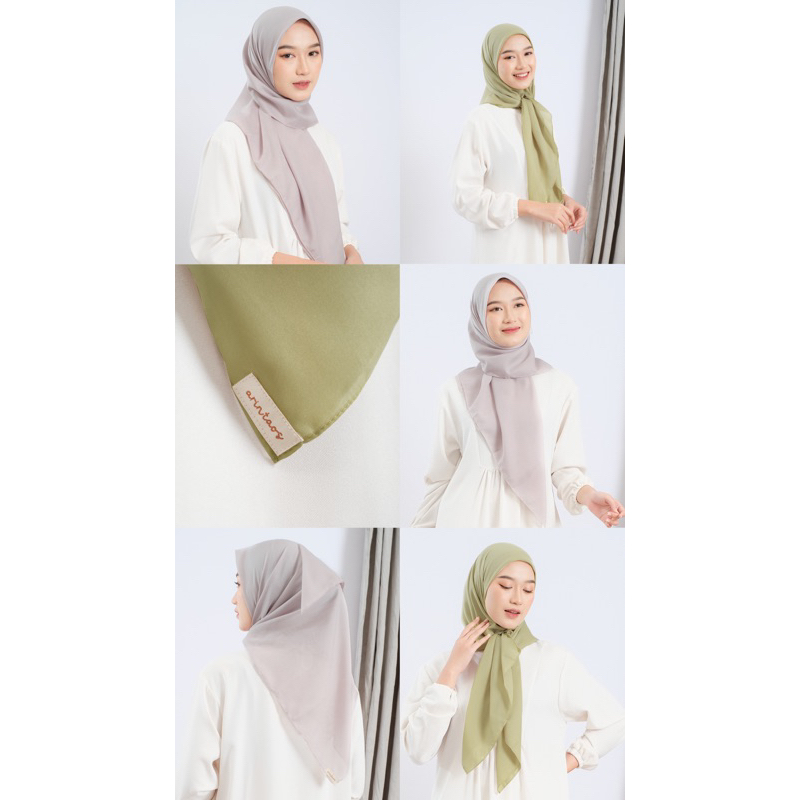 PLAIN BABY PARIS / HIJAB SEGI EMPAT PARIS