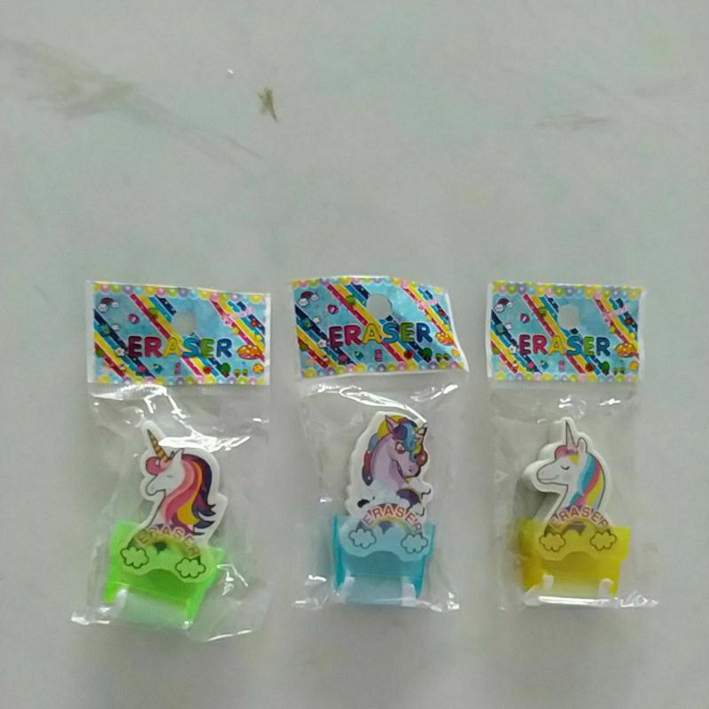 

eraser / penghapus pensil unicorn
