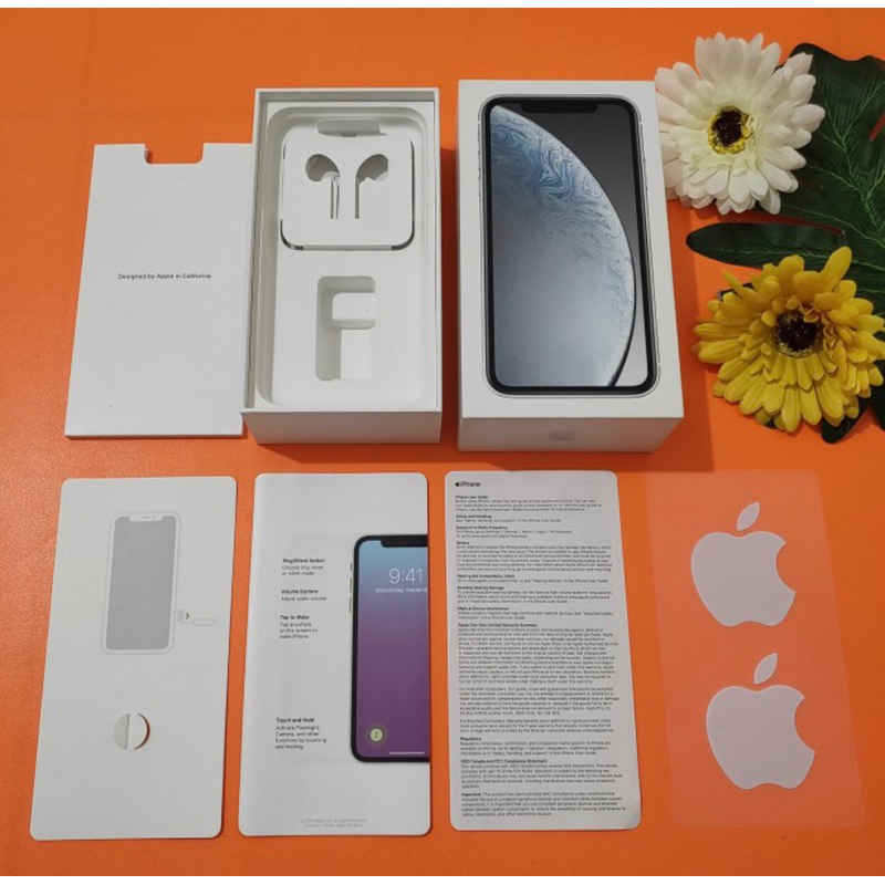 Dus Box iPhone XR 64GB White Inter Original 100% Copotan