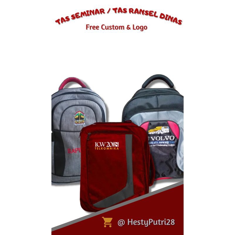 Link Khusus Tas Seminar,Tas Dinas,Tas Diklat,Tas Custom,Tas Pelatihan,Tas Sekolah,Tas Souvenir Mulai dari Harga 45rb