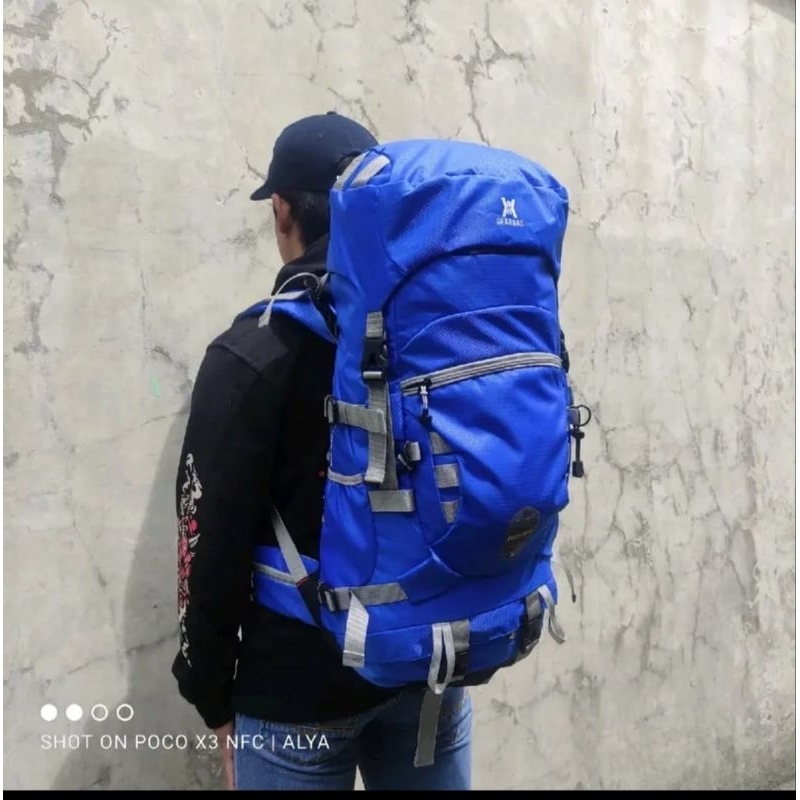 TAS RANSEL GUNUNG GEARBAG 60 LITER # TAS HIKING # TAS CAMPING # TAS MUDIK